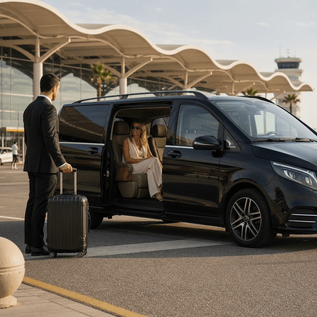 Leitfaden für den Transfer vom Flughafen Antalya nach Kalkan: Transfer vom Flughafen Antalya mit dem Mercedes Vito: Luxus und großzügiger Komfort