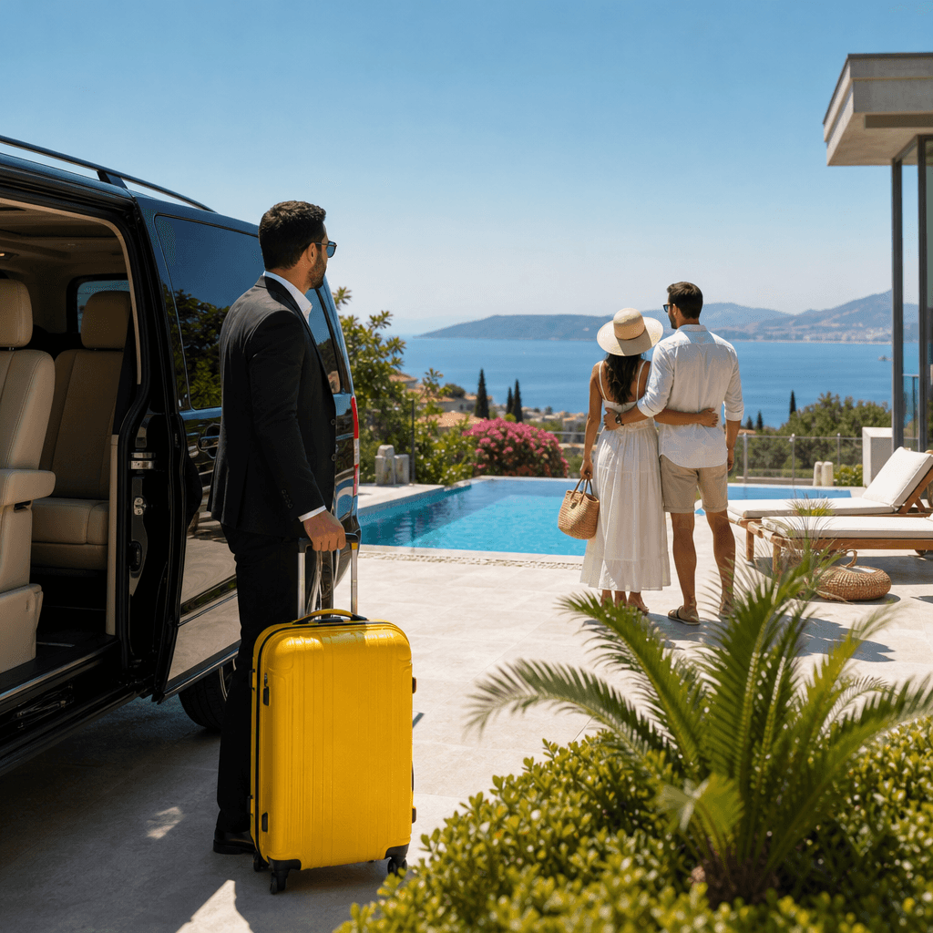 VIP Meet-and-Greet from Antalya Airport to Honeymoon Villas in Kalkan